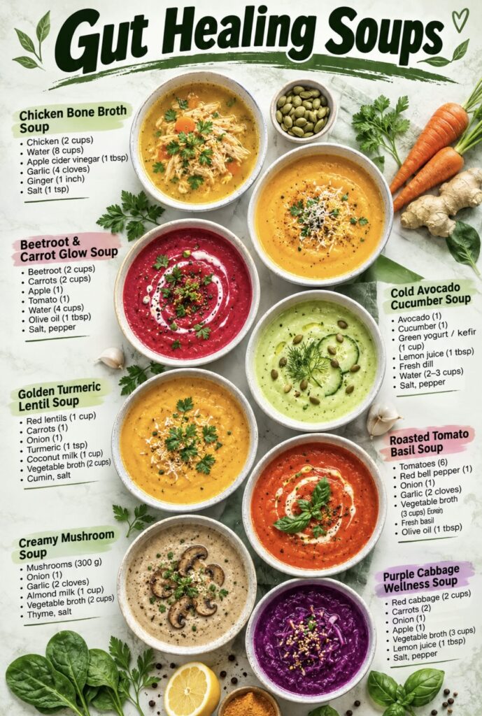 gut healing soup recipe