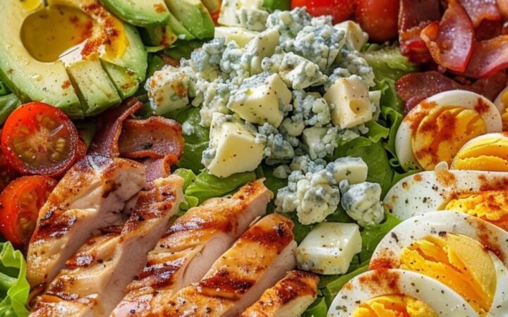 bacon egg avocado salad recipe
